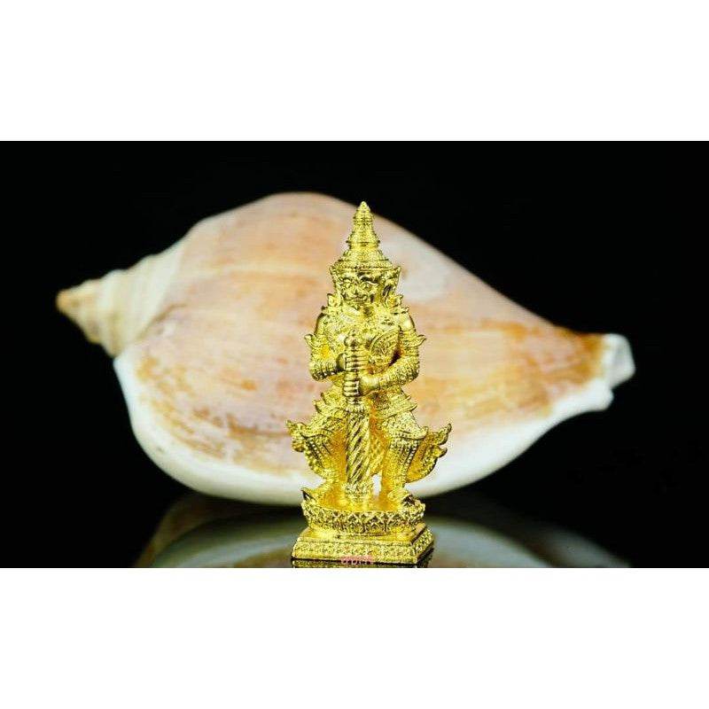 Thao Wessuwan Amulet - Thai Guardian for Wealth, Prosperity, and Protection