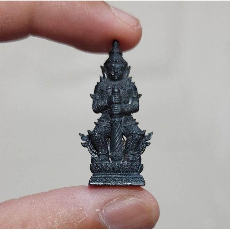 Thao Wessuwan Amulet - Thai Guardian for Wealth, Prosperity, and Protection ตะกั่ว