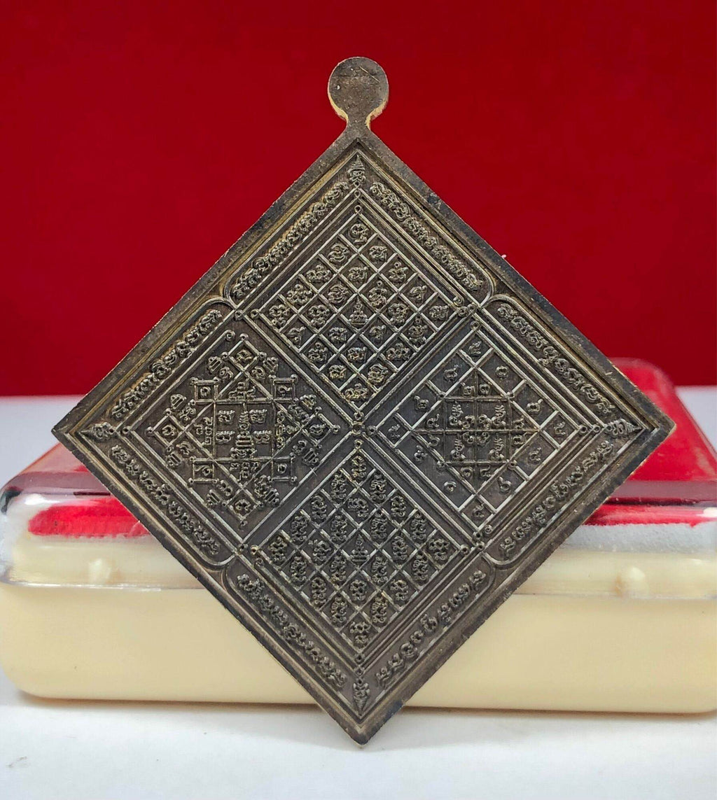 Yod Khun Phon Amulet First Edition Gold - Authentic Thai Protection Charm