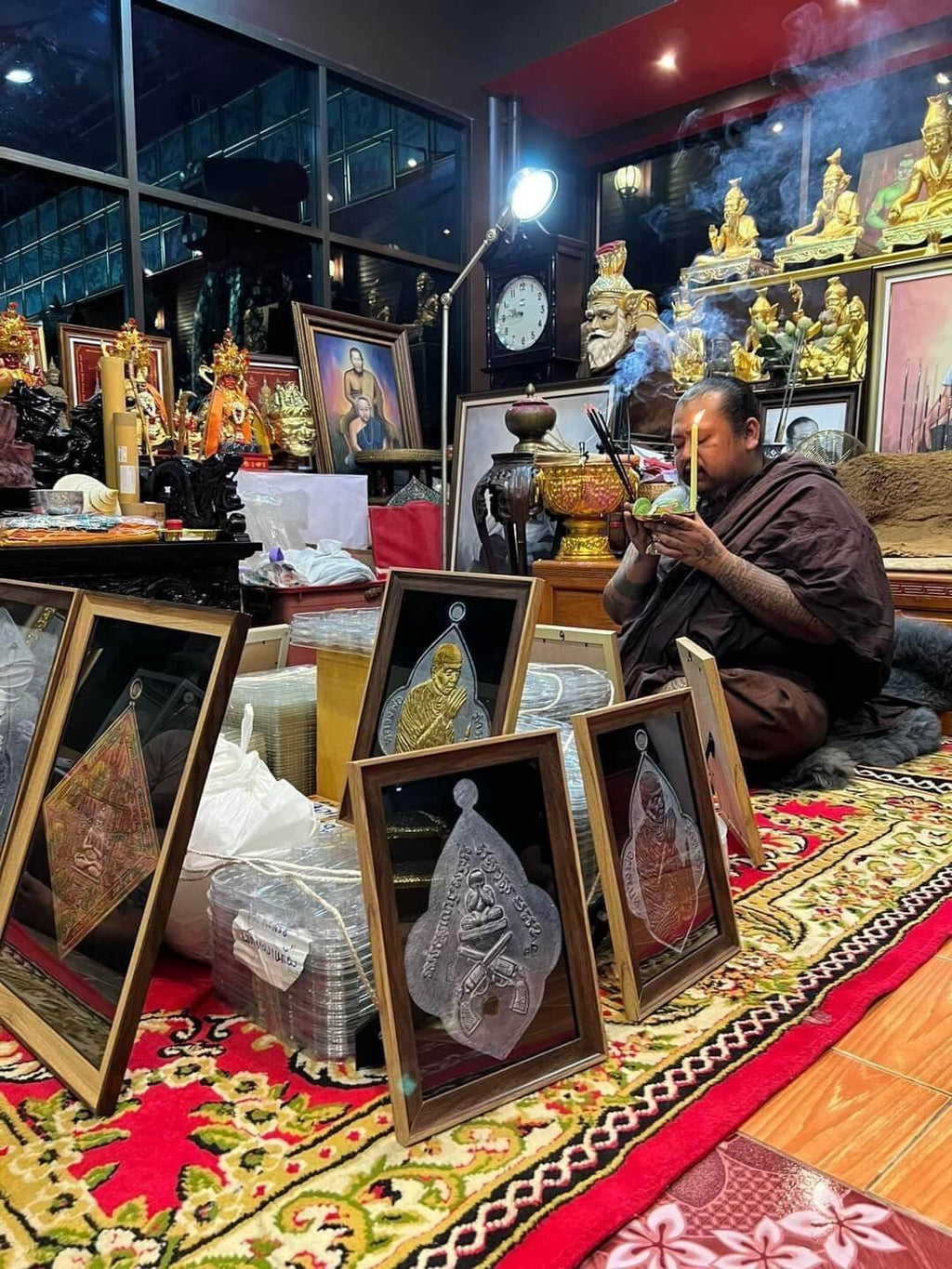 Yod Khun Phon Amulet First Edition Gold - Authentic Thai Protection Charm