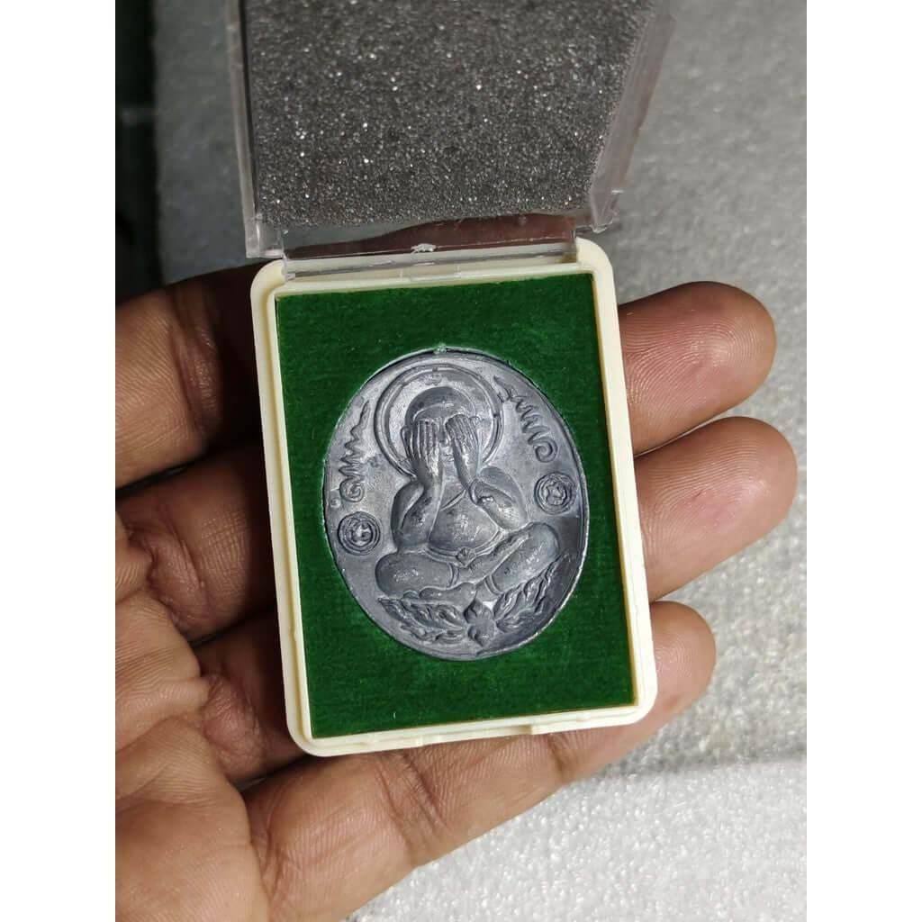 Ancient Phra Pidta Amulet Charm - Thai Blessing Co Authentic Protection Talismans