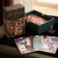 ✨ Anima Tarot Deck in Rigid Box 78 Pcs Art Nouveau Tarot Cards Double-embossed 12x7cm with Gorgeous Anime-Style Illustrations Thai Blessing Co By RURUECHA