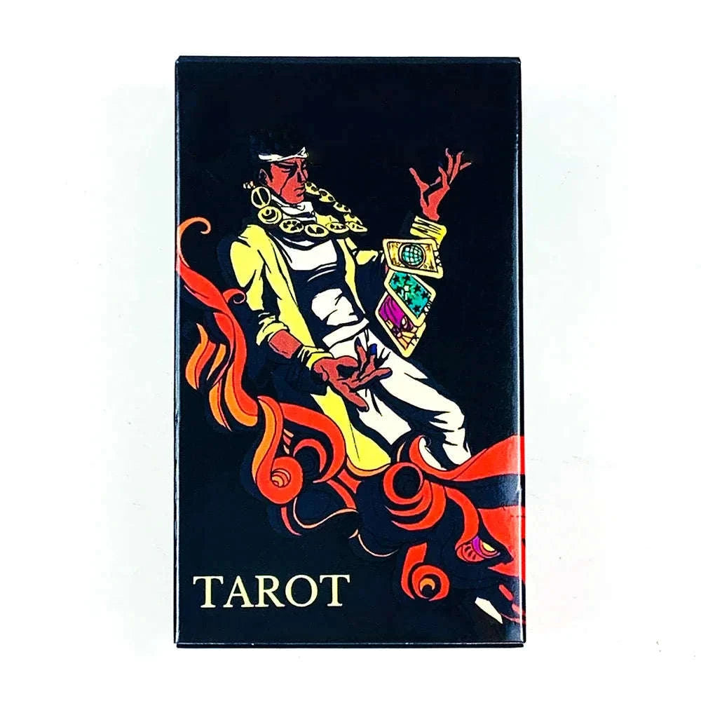 Anime Tarot Cards – 78-Card English Edition with Exquisite Character Art for Divination & Party Games