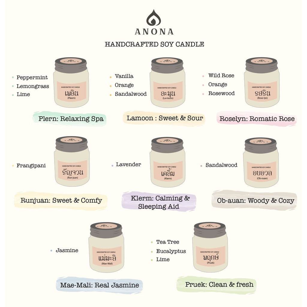 Customizable Valentine's Day gift set of handcrafted soy candles with various relaxing and aromatic scents