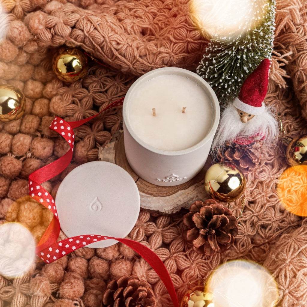 Handmade Ceramic Aromatherapy Candle Set - Perfect Gift for Relaxation