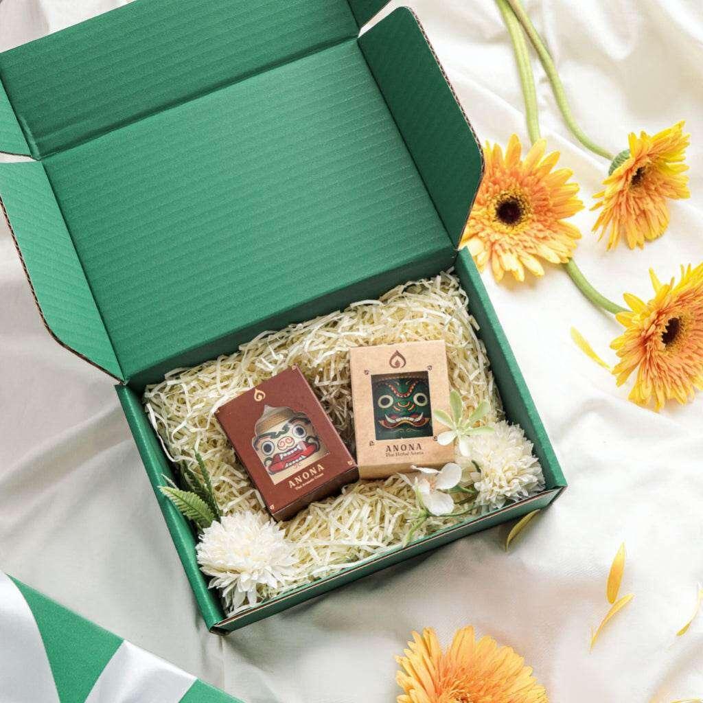 Natural Essential Oil Diffuser Set Gift Box for Relaxation and Wellness