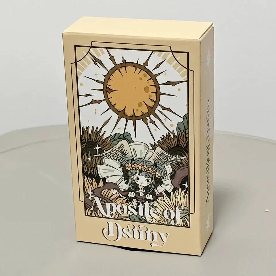Apostle of Destiny Tarot Deck – 78 Charming Cartoon Style Cards Based on Original Rider-Waite System, 10.3 x 6 cm