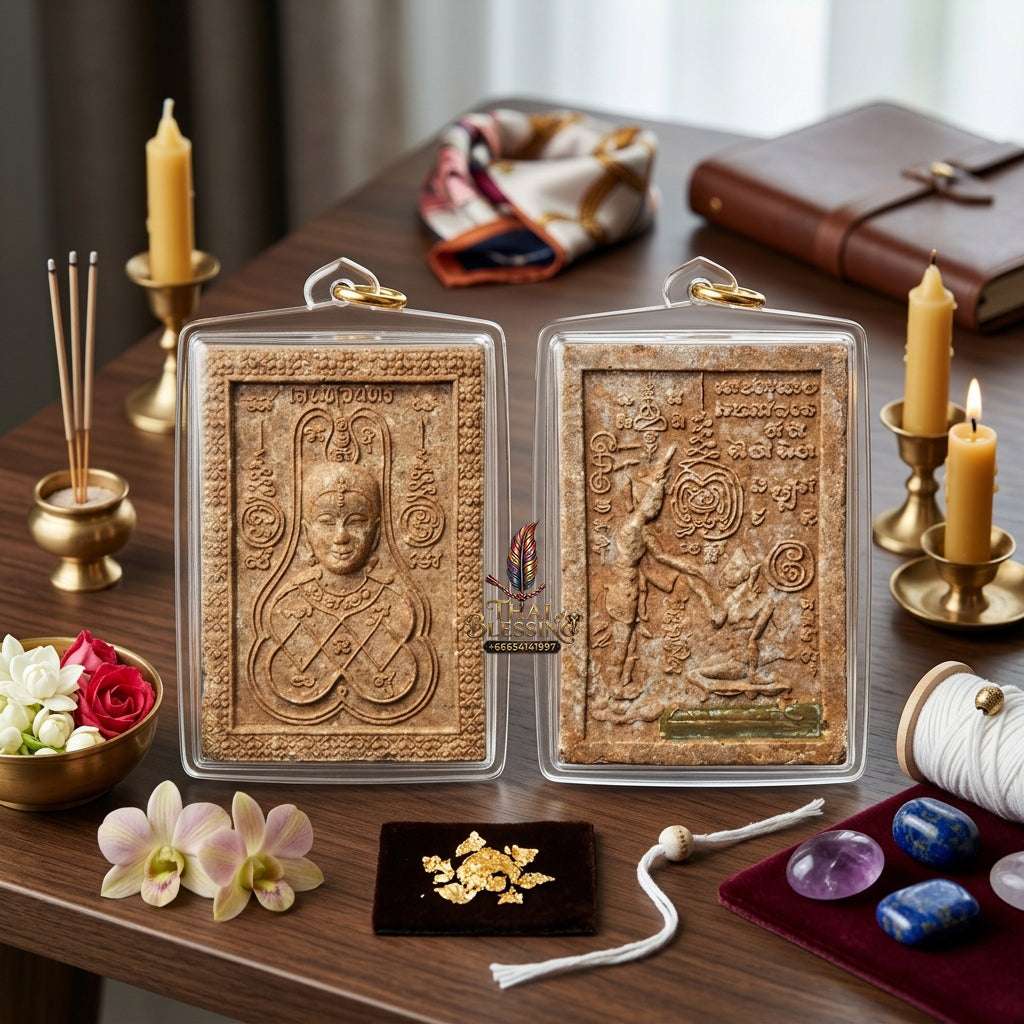 🎯 Article Goal: To position this as a "Legendary Masterpiece of Seduction & Prosperity," emphasizing the rare Khmer-Thai occult lineage of Luang Phor Koy. Thai Blessing Co By RURUECHA