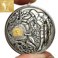 Movable Hobo Nickel Replica - Unique Silver Collectible Coin Default Title