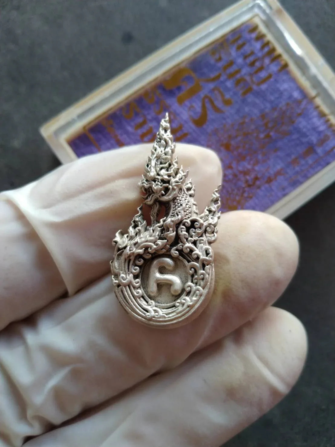 Phaya Naga Amulet - Handcrafted Thai Phaya Naga Amulet for Spiritual Protection