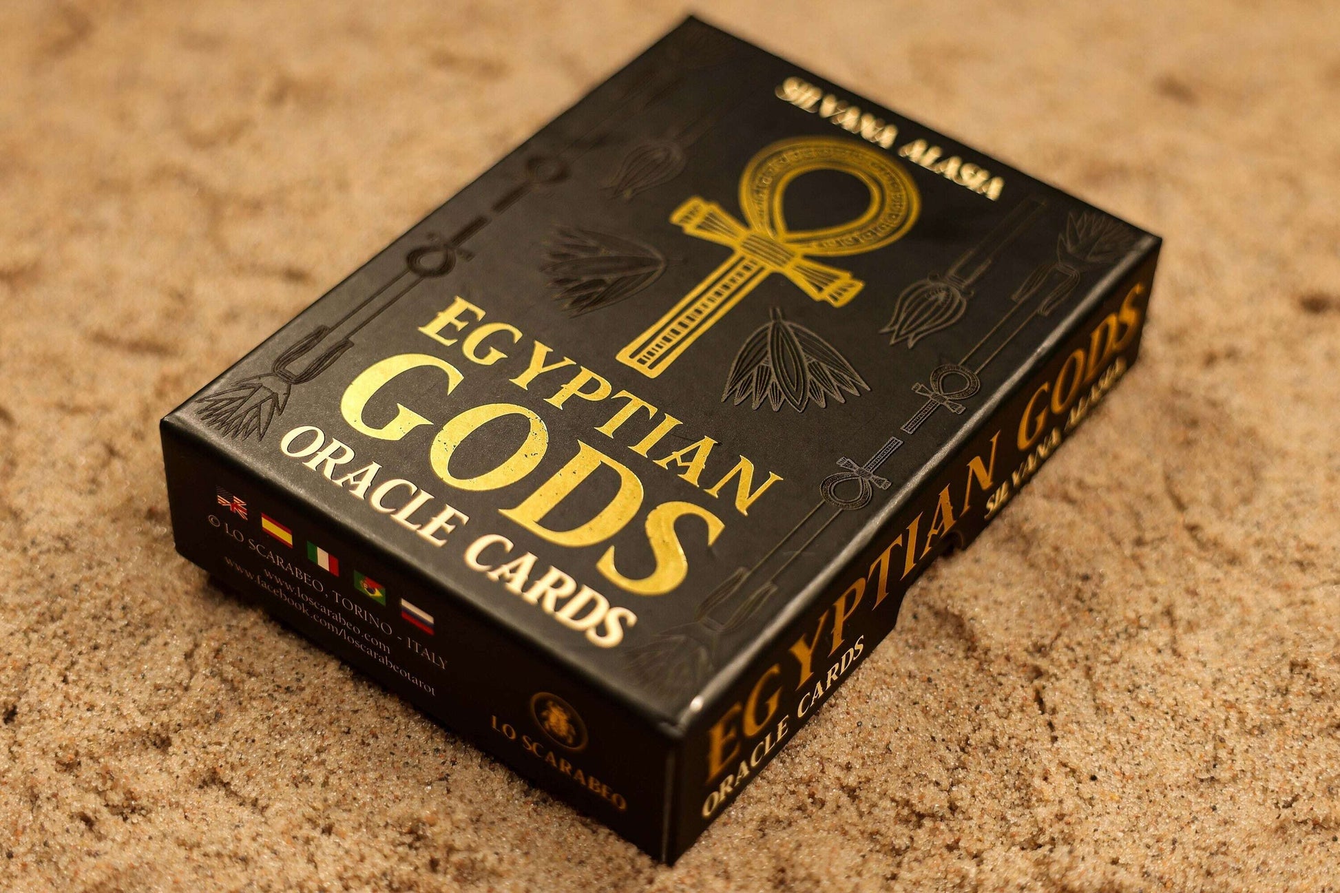 Authentic Egyptian Gods Oracle Cards – Gypsy Tarot Oracle Deck 11 x 6.5 cm