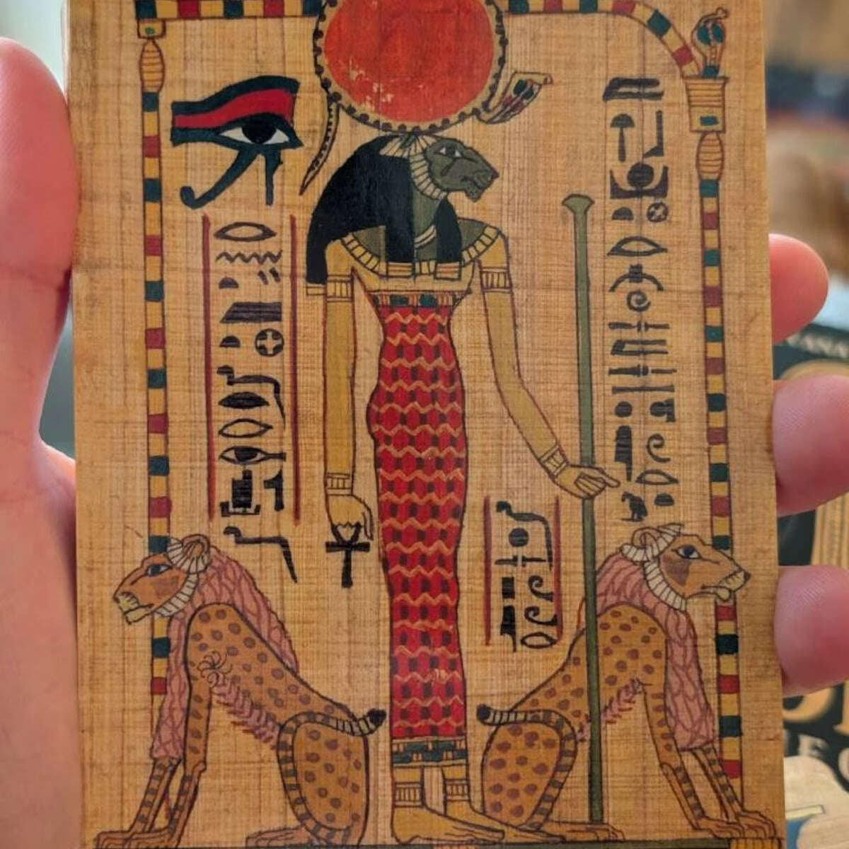 Authentic Egyptian Gods Oracle Cards – Gypsy Tarot Oracle Deck 11 x 6.5 cm