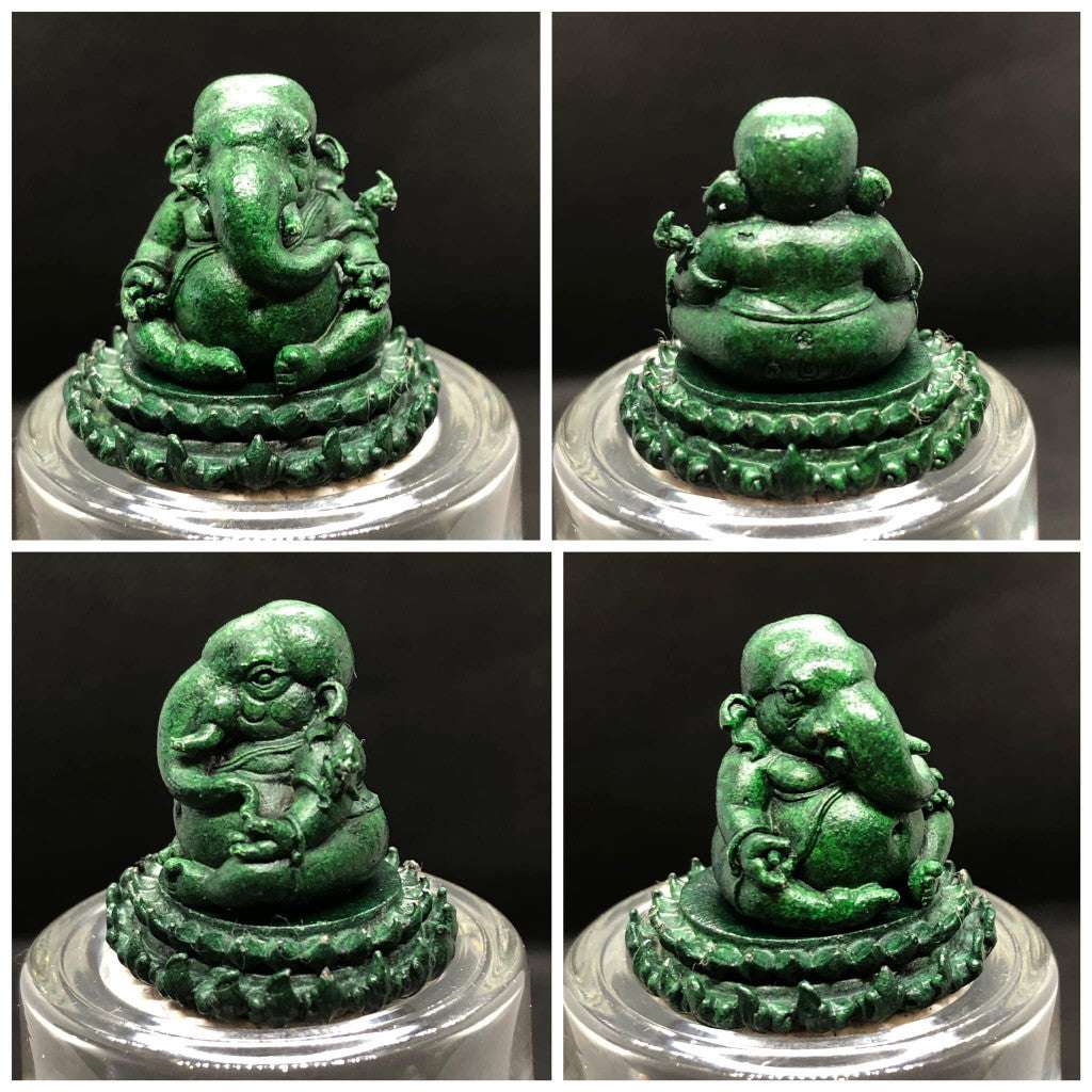 Authentic Ganesha Figurine for Removing Obstacles, Igniting Wisdom, and Welcoming Prosperity