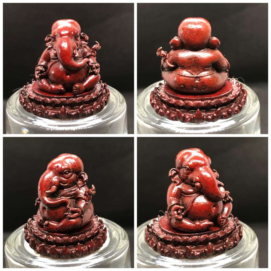 Authentic Ganesha Figurine for Removing Obstacles, Igniting Wisdom, and Welcoming Prosperity