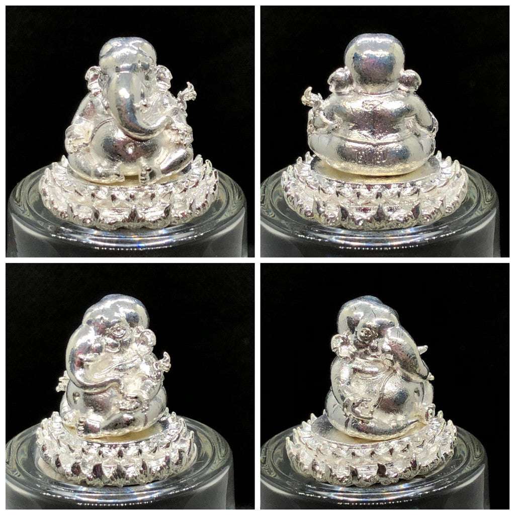 Authentic Ganesha Figurine for Removing Obstacles, Igniting Wisdom, and Welcoming Prosperity