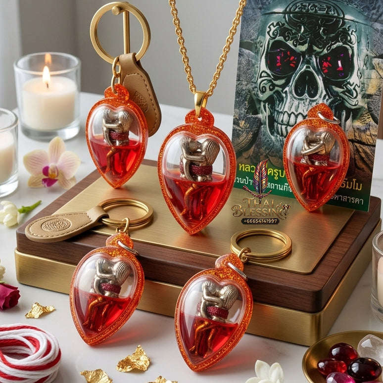 ✨ Authentic In Khu 'Kama Sutra' Love Talisman: Sacred '7 Naree' Charm Oil Edition by Khru Ba Thamm Muni – 2017 Masterpiece