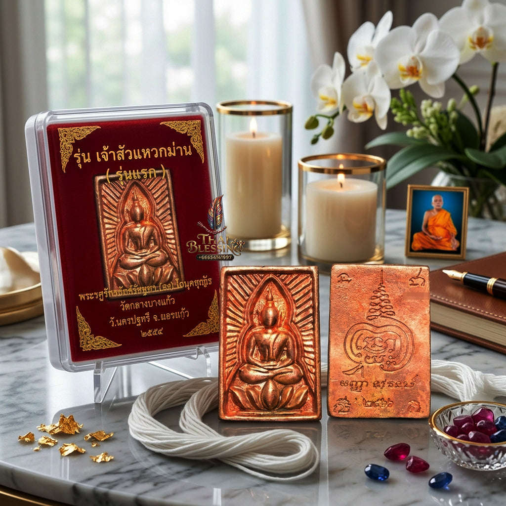 ✨ Authentic 'Jao Sua Waek Man' Casting Coin: Sacred Copper Edition by LP Kong, Wat Klang Bang Kaeo – 2023 Wealth Masterpiece Thai Blessing Co By RURUECHA