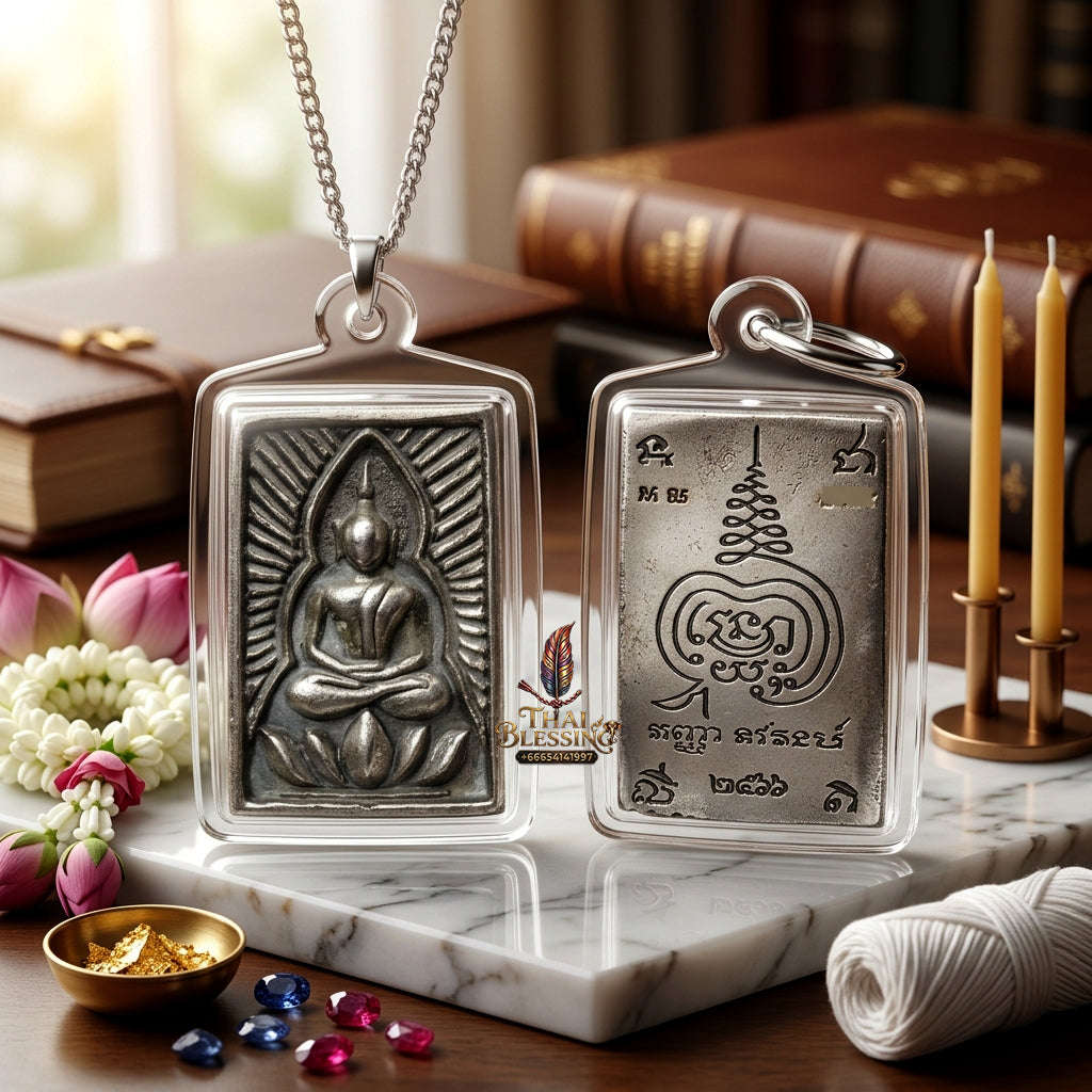 ✨ Authentic 'Jao Sua Waek Man' Casting Coin: Sacred 'Lek Nam Phi' Edition by LP Kong, Wat Klang Bang Kaeo – 2023 Wealth Masterpiece Thai Blessing Co By RURUECHA