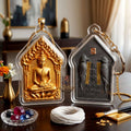 ✨ Authentic 'Khun Phaen 5 Rob' Prai Sarika: Sacred Herb Powder Edition by Khru Ba Baeng, Wat Ban Tanod – 2014 Masterpiece Thai Blessing Co By RURUECHA