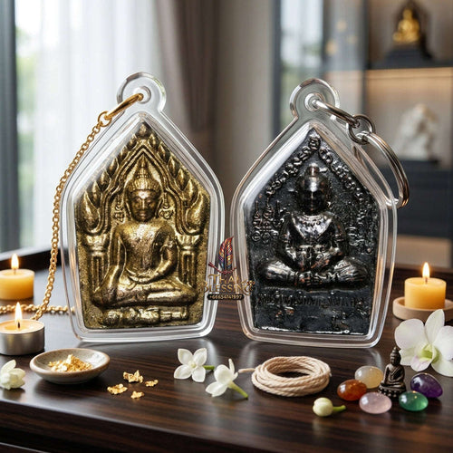 ✨ Authentic 'Khun Phaen Sang Sala' (Pavilion-Building) 1st Edition: Sacred Attraction Masterpiece by Phra Ajarn Chai, Wat Bunnak Prachasan – 2018 Limited Edition Thai Blessing Co By RURUECHA