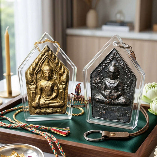 ✨ Authentic 'Khun Phaen Sang Sala' (Pavilion-Building) 1st Edition: Sacred Attraction Masterpiece by Phra Ajarn Chai, Wat Bunnak Prachasan – 2018 Limited Edition Thai Blessing Co By RURUECHA