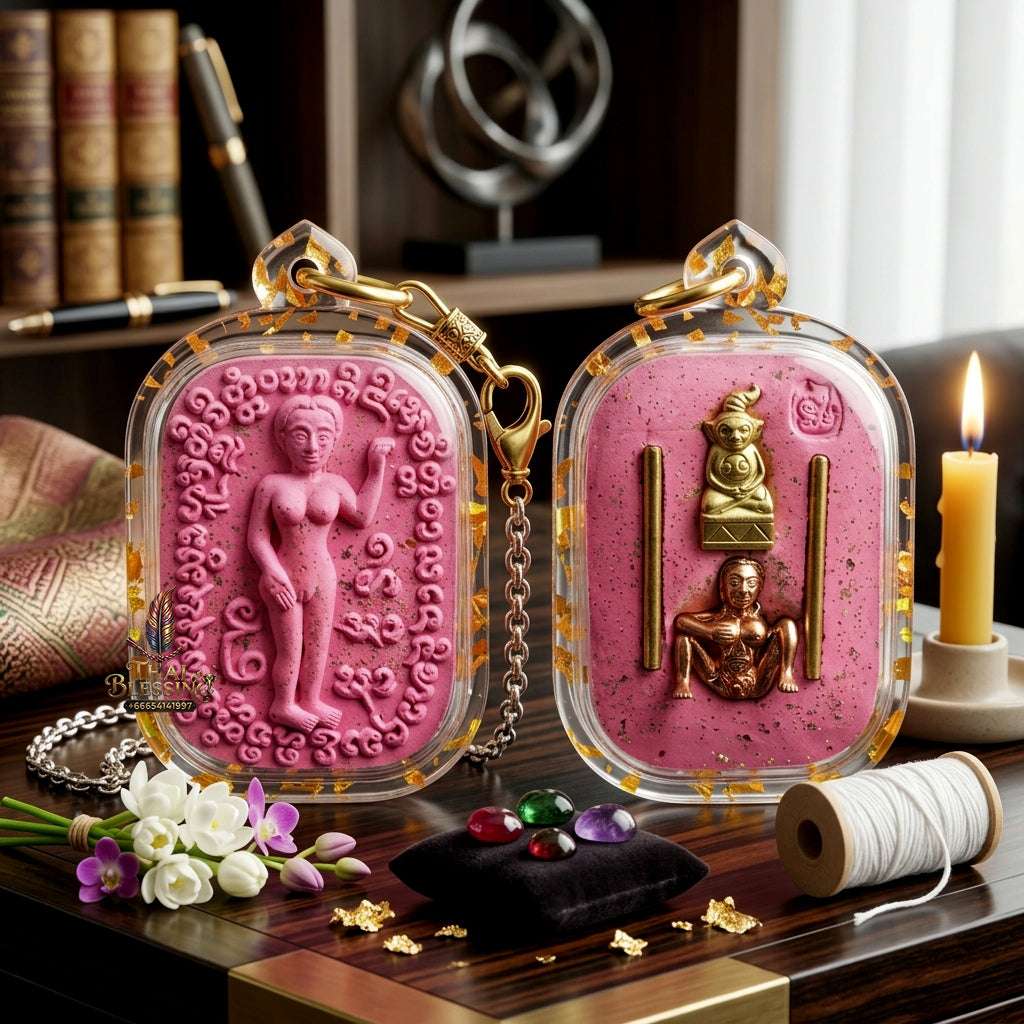 ✨ Authentic "Mae Nuea Hom" (Magnetic Charm) – Consecrated by Kruba Tao (2026 Edition) Thai Blessing Co By RURUECHA