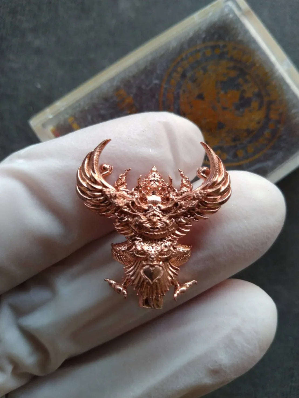 Authentic Phaya Garuda Amulet for Luck, Protection, and Spiritual Prosperity
