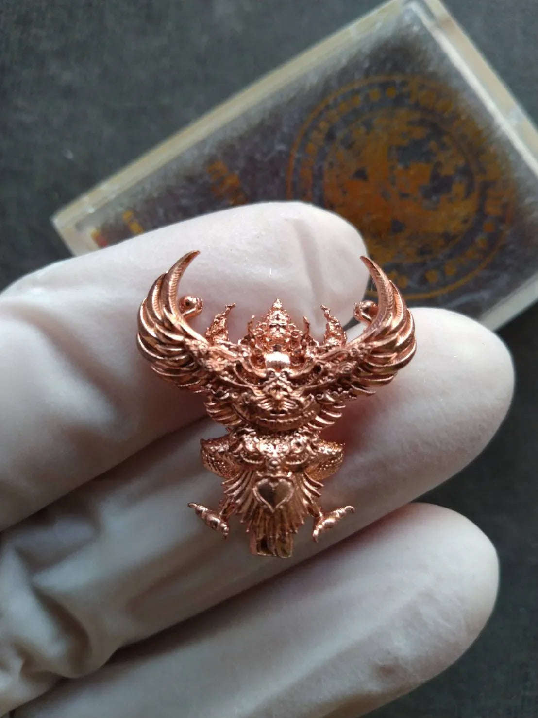 Authentic Phaya Garuda Amulet for Luck, Protection, and Spiritual Prosperity