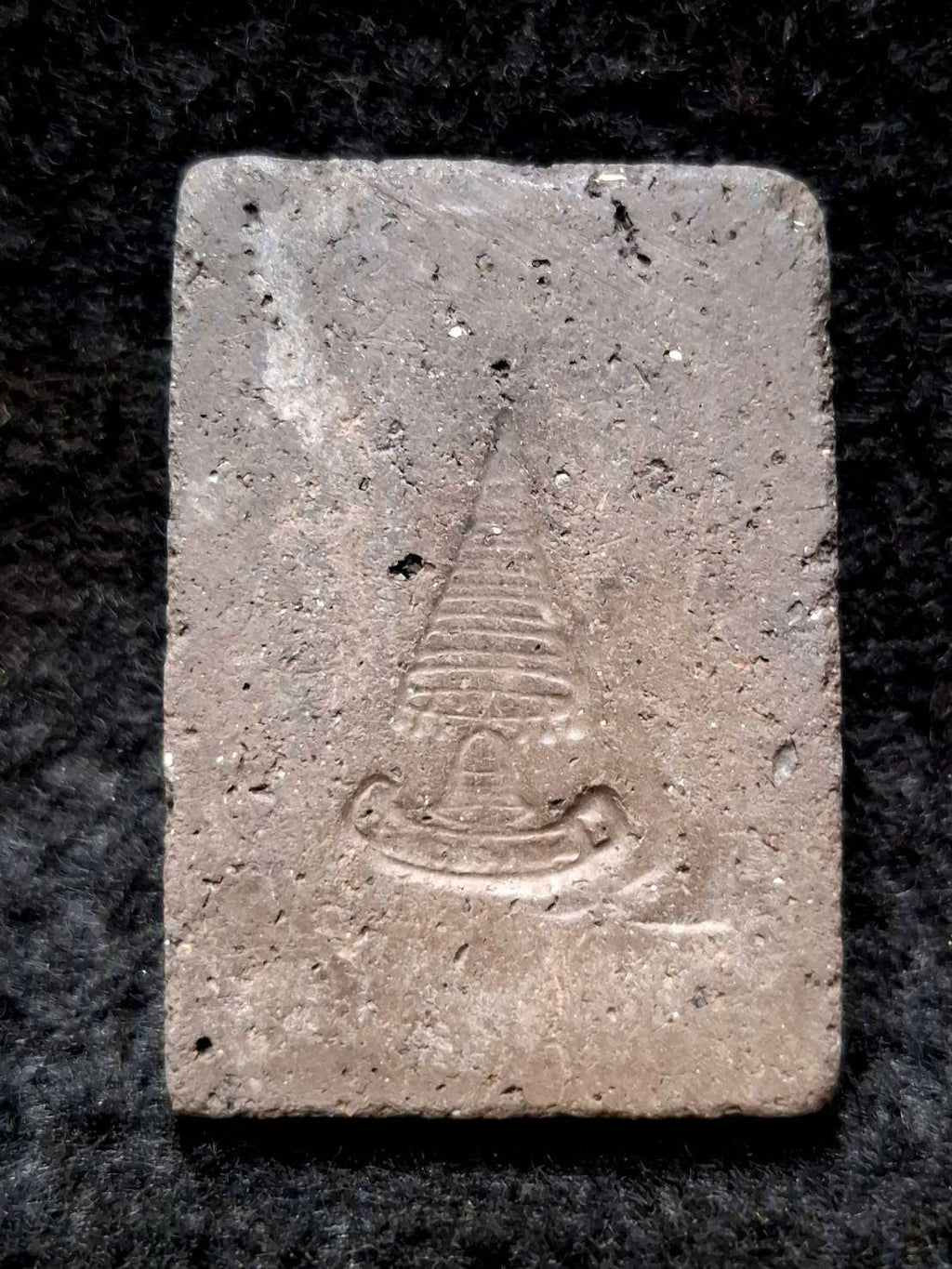 Authentic Phra Somdej Prok Bodhi Wealth Protection Amulet - Sacred Buddha Powder Bodhi Shelter Talisman by Chao Khun Thiang, Wat Rakhang Khositaram Bangkok