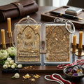 Authentic Phra Somdej Success in All Wishes Fulfillment Amulet 2555 - Sacred 108 Herbs Wealth Attraction Metta Protection Talisman by Luang Pu Somchai, Wat Kongkha Thai Blessing Co By RURUECHA