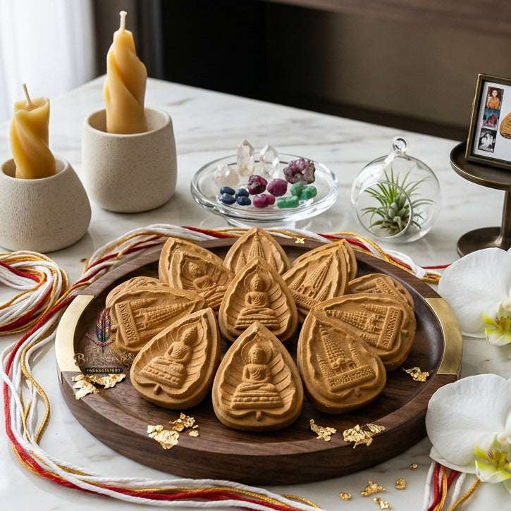 Authentic Phra Somdej Trassaru 2519 Wat Thung Seri - Blessed Wealth Attraction Thai Amulet by Luang Pu Toh & Top Monks Thai Blessing Co By RURUECHA