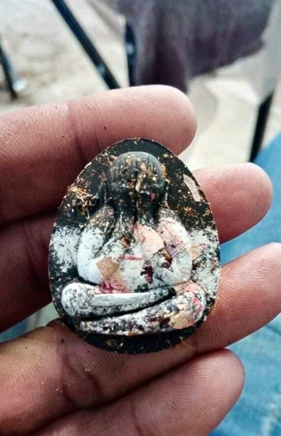 Authentic Pra Pidta Lucky Talisman Necklace by Luang Pu Heng Papaso - Sacred Amulet for Protection and Blessings Default Title