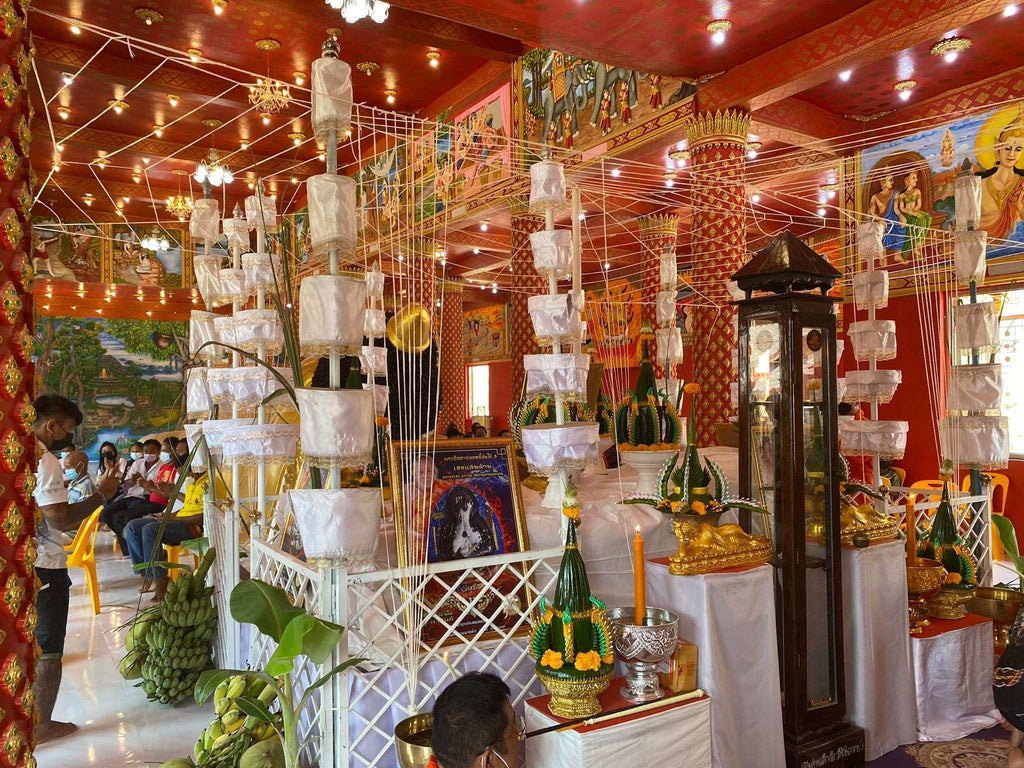 Authentic Pra Pidta Lucky Talisman Necklace by Luang Pu Heng Papaso - Sacred Amulet for Protection and Blessings