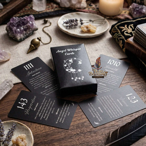 Authentic Rider-Waite Tarot Cards Deck (78-Card Set with Guidebook) - Top-Rated Beginner Friendly Fortune Telling & Tabletop Divination Spiritual Art Collectible Thai Blessing Co By RURUECHA