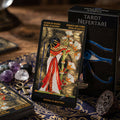 Authentic Rider-Waite Tarot Cards Deck (78-Card Set with Guidebook) - Top-Rated Beginner Friendly Fortune Telling & Tabletop Divination Spiritual Art Collectible Thai Blessing Co By RURUECHA