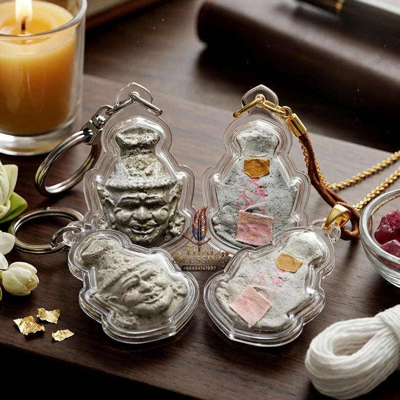 ✨ Authentic 'Ruesi Boromakhru Sane' Head: 108 Great Attraction Edition by Ajarn Prot, Samnak Pu Sane Kobut – 2023 Sacred Ritual Masterpiece Thai Blessing Co By RURUECHA