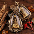 Authentic Sacred Phra Nakprok Phra Buddha Sri Sattanakaraj Phitak Protector Amulet (Pure Sacred Bronze Edition - Item 1.10) Thai Blessing Co By RURUECHA