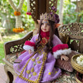 Authentic Thai 22-Inch Handmade Fantasy Elf Kumaree Look Thep Spirit Child Doll - for Extreme Metta Charm, Business Wealth & Luck Thai Blessing Co By RURUECHA