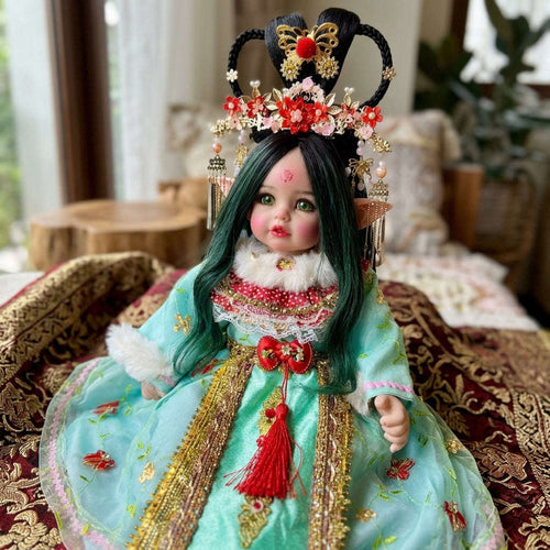 Authentic Thai 22-Inch Handmade Fantasy Kumaree Look Thep Spirit Child Doll - for Extreme Metta Charm, Business Wealth & Luck Thai Blessing Co By RURUECHA