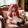 Authentic Thai 22-Inch Handmade Full-Vinyl Body Kumaree Look Thep Spirit Child Doll - for Extreme Metta Charm, Business Wealth & Luck