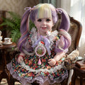 Authentic Thai 22-Inch Handmade Full-Vinyl Body Kumaree Look Thep Spirit Child Doll - for Extreme Metta Charm, Business Wealth & Luck