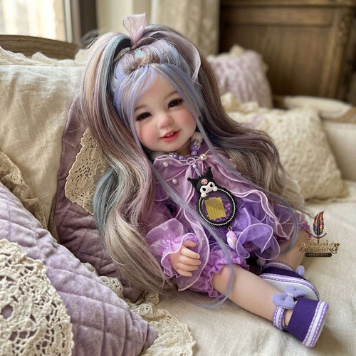 Authentic Thai 22-Inch Handmade Full-Vinyl Body Kumaree Look Thep Spirit Child Doll - for Extreme Metta Charm, Business Wealth & Luck Thai Blessing Co By RURUECHA