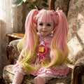Authentic Thai 22-Inch Handmade Full-Vinyl Body Kumaree Look Thep Spirit Child Doll - for Extreme Metta Charm, Business Wealth & Luck
