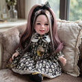 Authentic Thai 22-Inch Handmade Full-Vinyl Body Kumaree Look Thep Spirit Child Doll -  for Extreme Metta Charm, Business Wealth & Luck Thai Blessing Co By RURUECHA