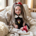 Authentic Thai 22-Inch Handmade Full-Vinyl Body Kumaree Look Thep Spirit Child Doll for Extreme Metta Charm, Business Wealth & Luck Thai Blessing Co By RURUECHA