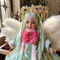 Authentic Thai 22-Inch Handmade Nine-Tailed Fox Kumaree Look Thep Spirit Child Doll - for Extreme Metta Charm, Business Wealth & Luck Thai Blessing Co By RURUECHA