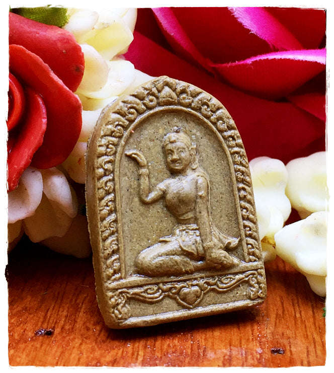 ✨🧘‍♂️🔮 Authentic Thai Amulet First Matriarch Core - Consecrated Bio-Mineral Oil-Powder Token (First Edition 2011), Kruba Orr Tai Yai Lineage Masterpiece