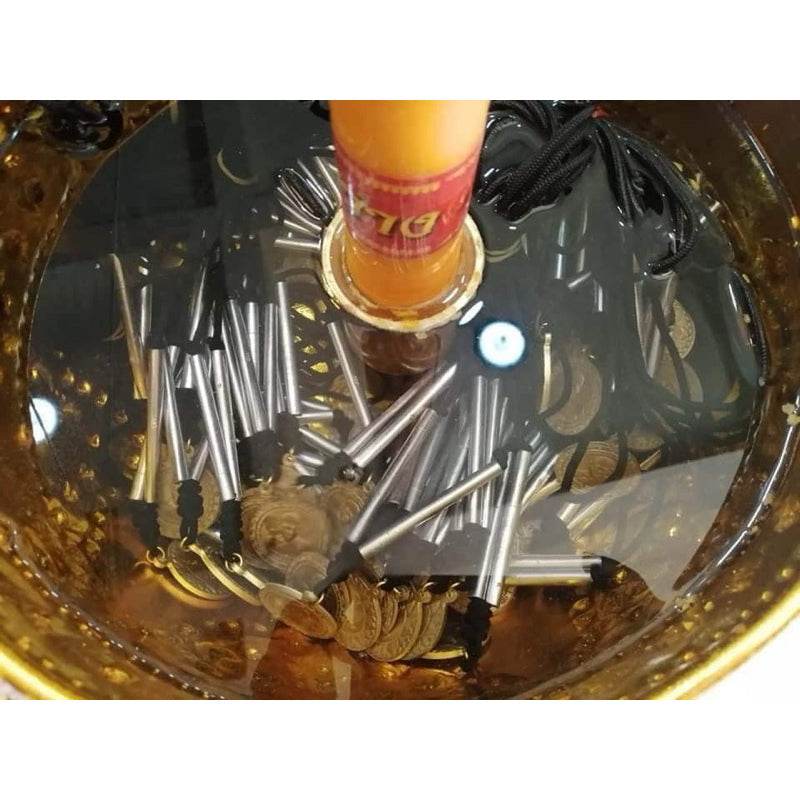 Authentic Thai Amulet for Sale - Lucky Charm One-Sake.com เนื้อทองเเดงรมดำ เนื้อชนวนโบราณ เนื้อทองเเดงรมดำ-เนื้อชนวนโบราณ-