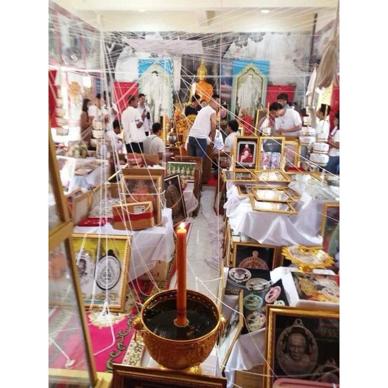 Authentic Thai Amulet for Sale - Lucky Charm One-Sake.com เนื้อทองเเดงรมดำ เนื้อชนวนโบราณ เนื้อทองเเดงรมดำ-เนื้อชนวนโบราณ-