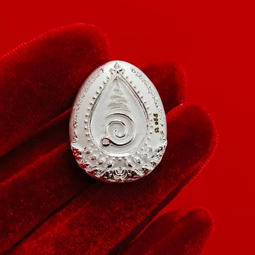 Authentic Thai Amulet for Wealth - Phra Pidta Mahalarp Amulet with Powerful Blessings